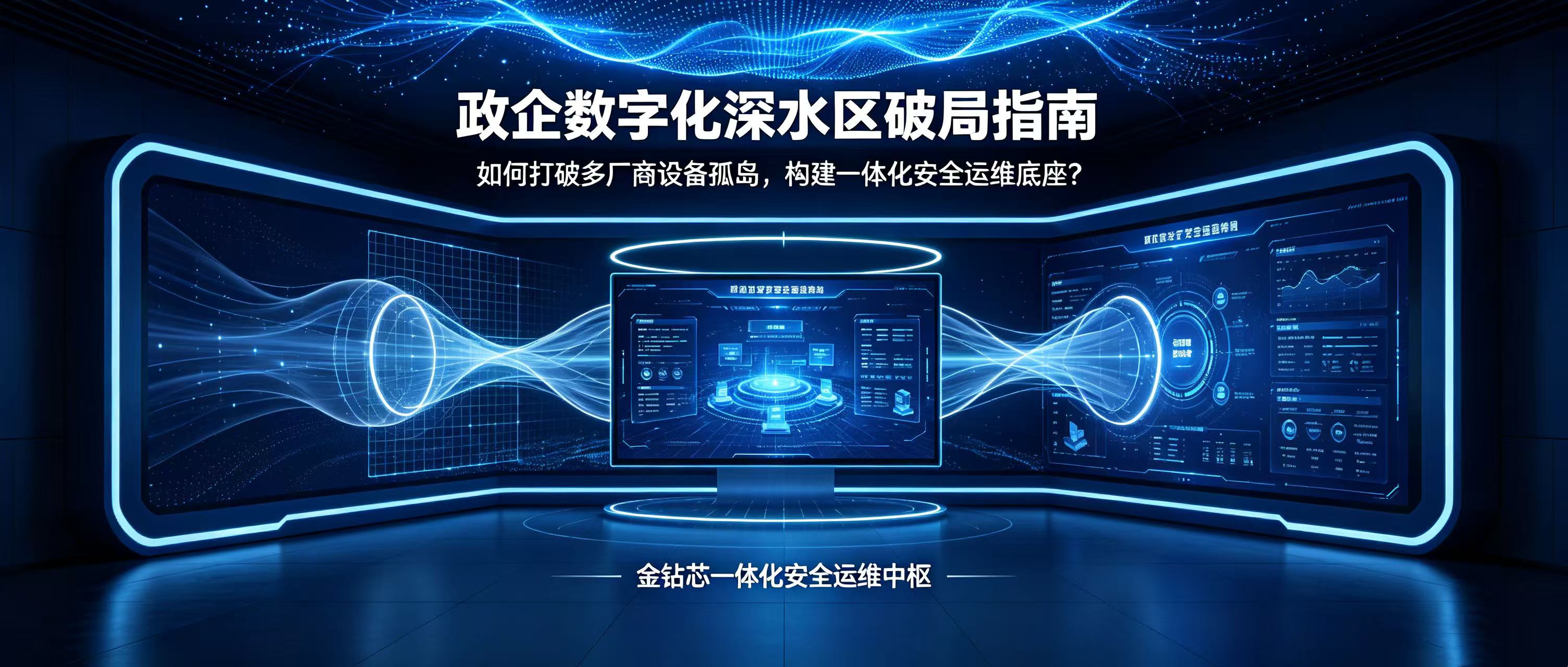 政企数字化深水区破局指南：如何打破“多厂商设备孤岛”，构建一体化安全运维底座？